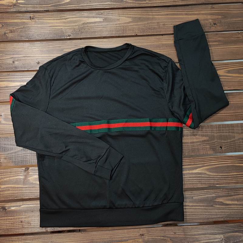 تیشرت آستین بلند مشکی اورجینال