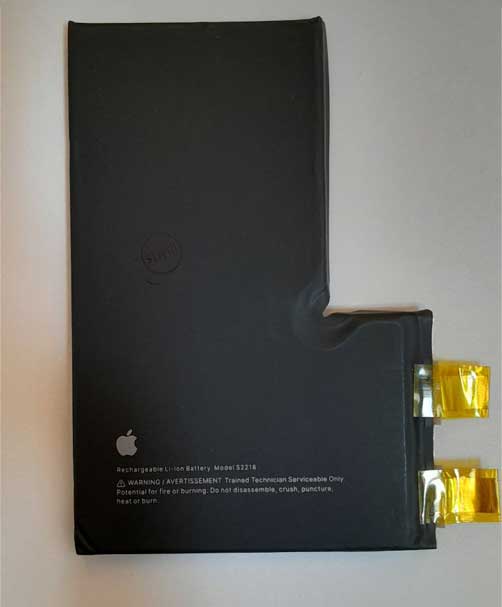 باطری ایفون 16 Pro MAX CELL زرد پک