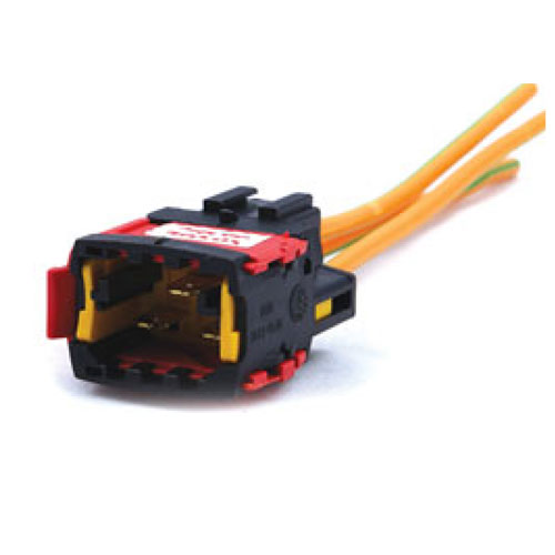 سوکت موتور فن پژو 206 مادگی و سوکت مغزی سوئیچ پژو 206