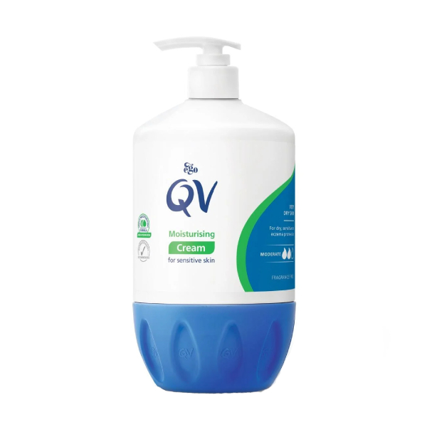 کرم مرطوب کننده کیووی QV پوست حساس 500 میل | آبرسان قوی پوست خشک