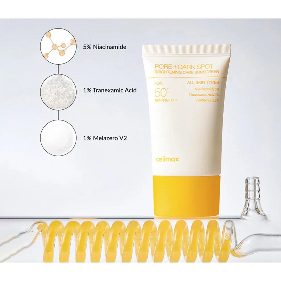 ضد آفتاب ضد لک و کوچک کننده منافذ سلیمکس 50 میل SPF50 CELIMAX